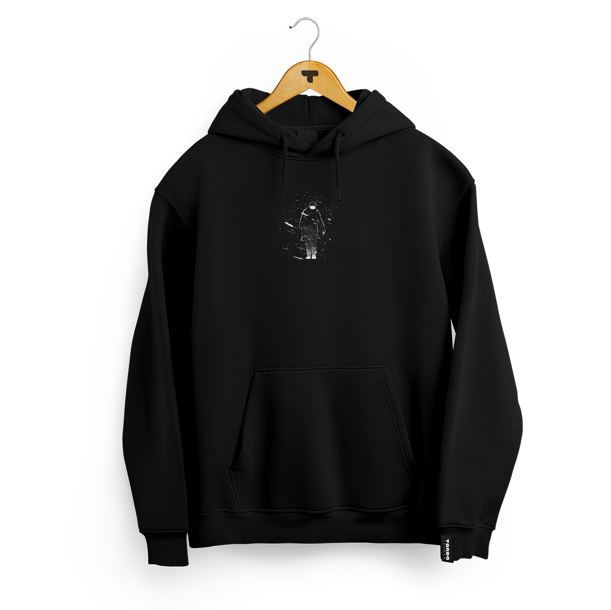 Hoodie Nadie se Salva Solo - Detalle del diseño