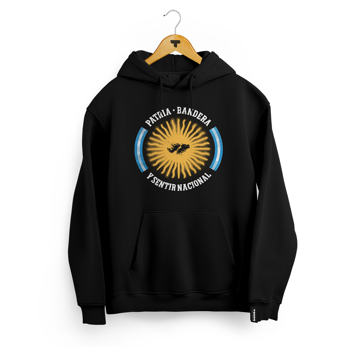 Hoodie Orgullo Argentino - Render adicional