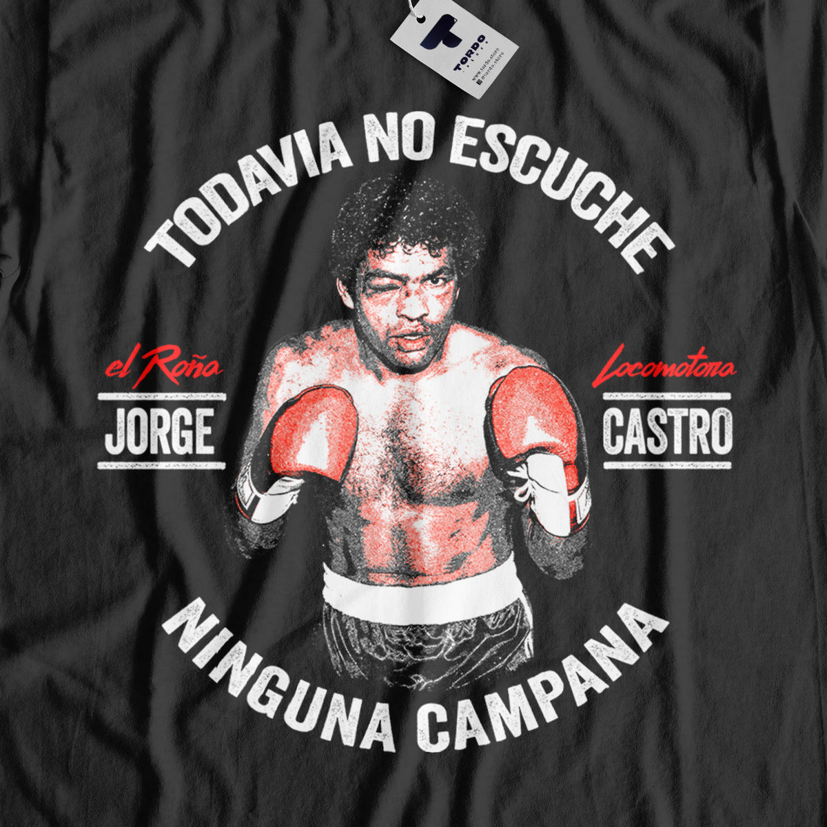 Hoodie Roña Castro - Detalle del diseño