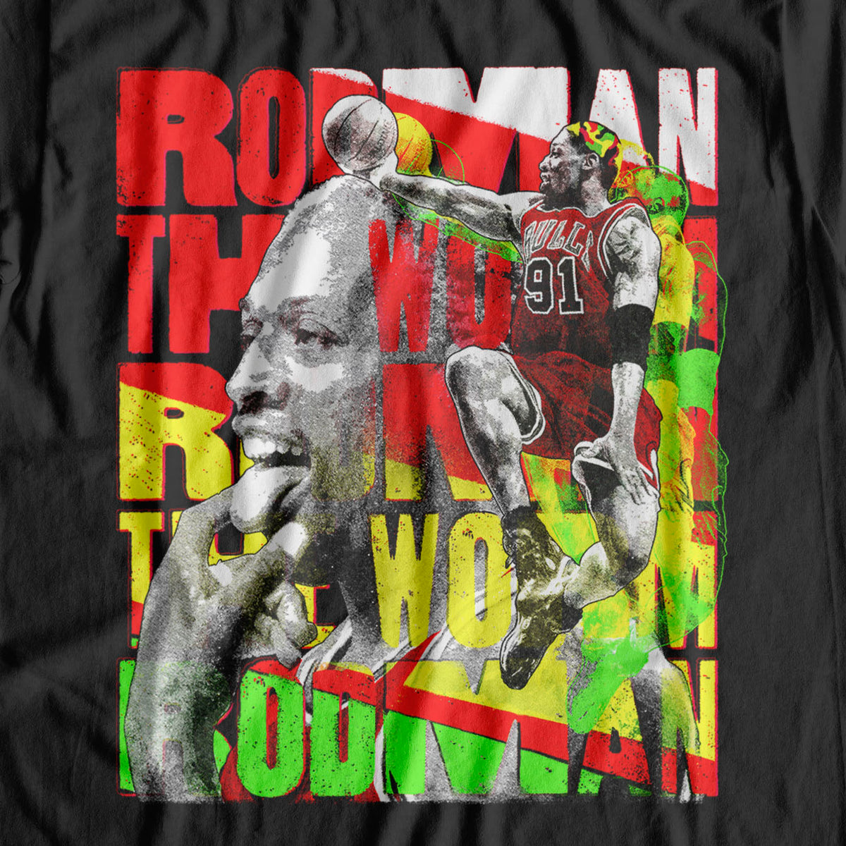 Rodman The Worm - Detalle del diseño
