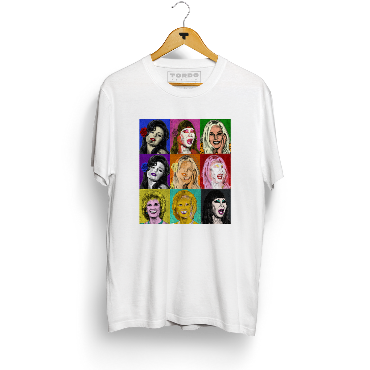 Divas Argentinas Warhol - Detalle del diseño