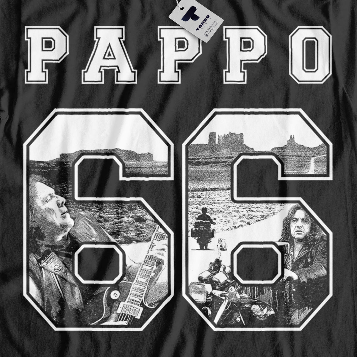 Num 66 - Pappo - Ruta 66 - Detalle del diseño