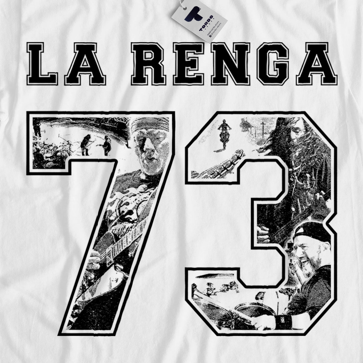 Num 73 - La Renga - Detalle del diseño