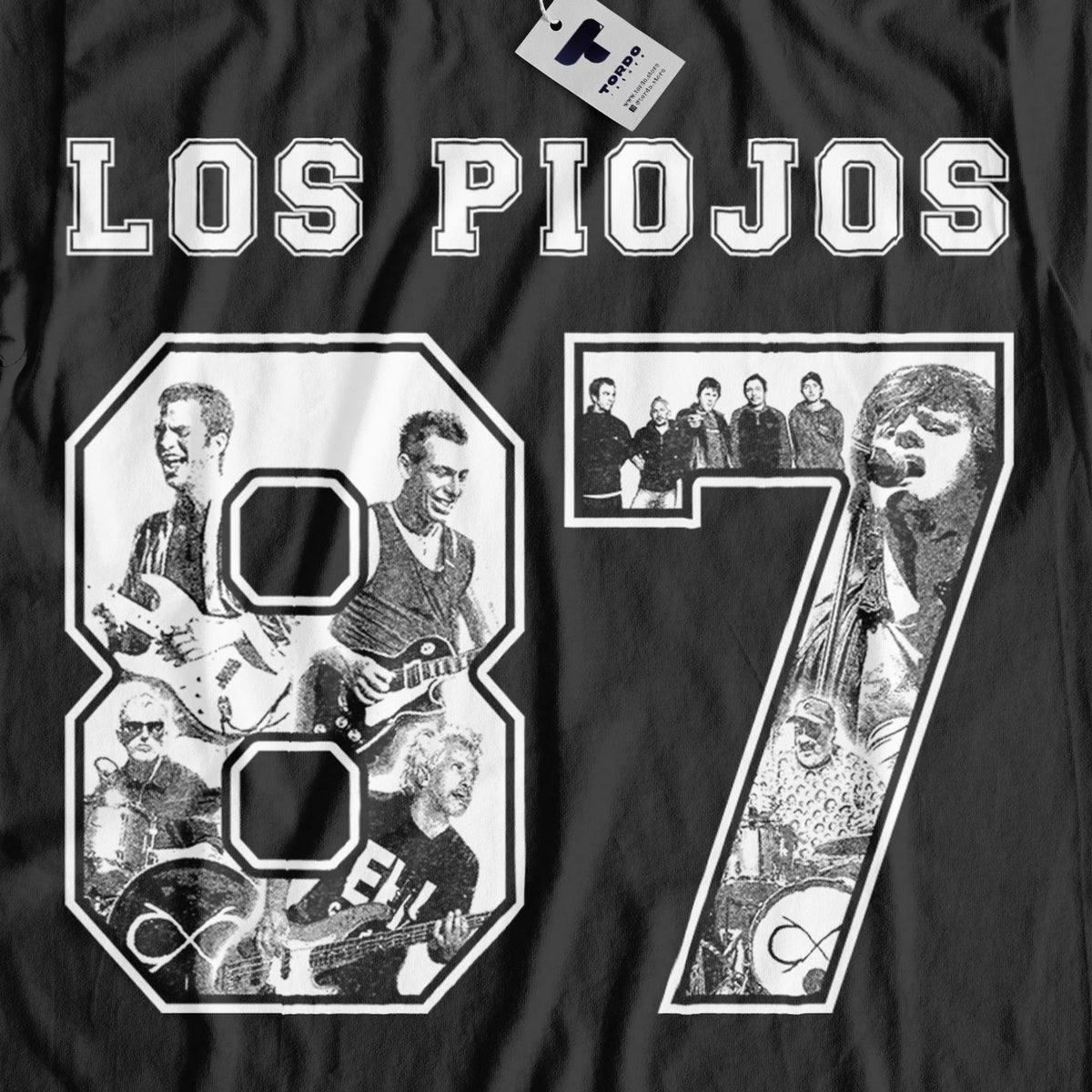 Num 87 - Los Piojos - Detalle del diseño