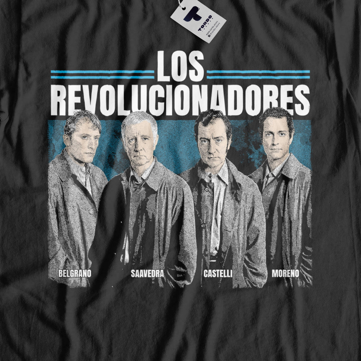 Los Revolucionadores de 1810 - Detalle del diseño
