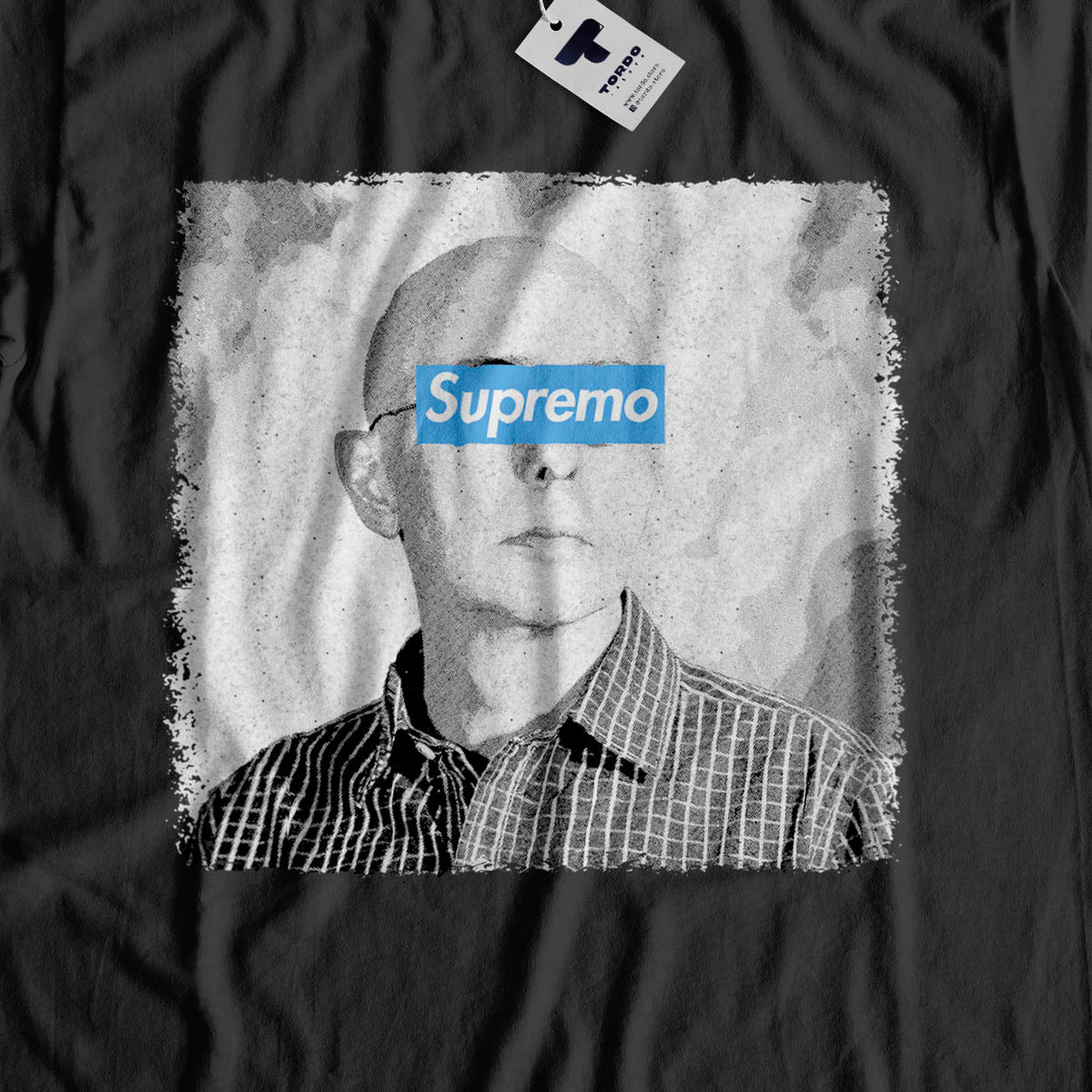 Hoodie Superlogico - Detalle del diseño